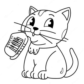 Scat Cat Jazzt Jatszik Szinezolap 51179 11208