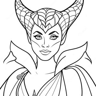 Maleficent Elegans Ruhaban Szinezolap 52002-11383