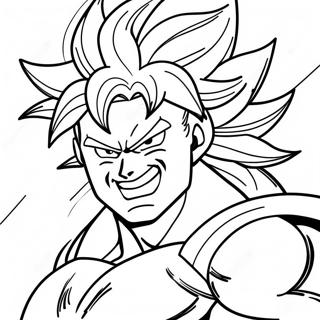 Broly Mosolyogva Szinezolap 52383 11463