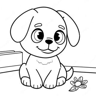 Chimmy A Kiskutya Szinezolap 53565-11723