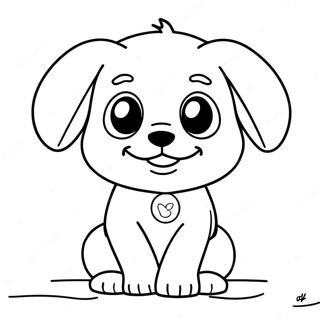 Chimmy A Kiskutya Szinezolap 53565-11724