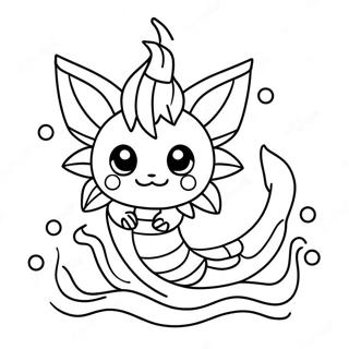 Vaporeon Színezők