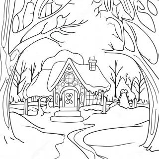 Varazslatos Teli Csodaorszag Szinezolap 54546-11944