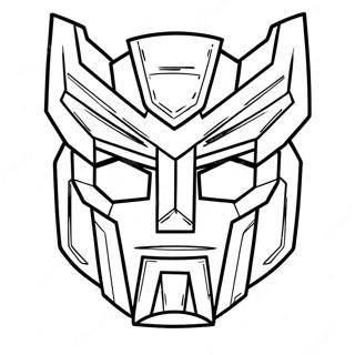 Transformers Logo Szinezo Oldala 5630-1191