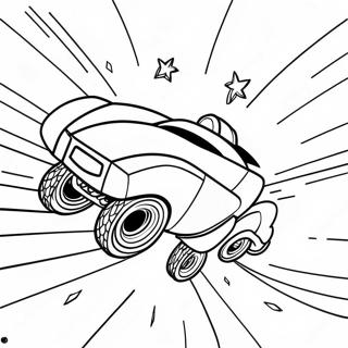 Rocket League Gol Unneples Szinezooldal 57108-12503