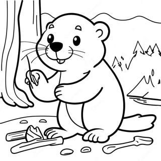 Zsufolt Hod Aki Egy Kunyhon Dolgozik Szinezooldal 57850 12667