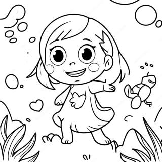 Abby Hatcher Es A Baratsagos Szornyek Szinezooldal 58118 12723