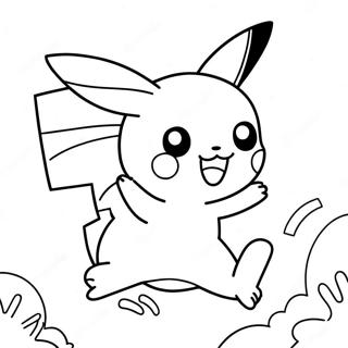 Pikachu Ugrik A Levegoben Szinezolap 58824-12870