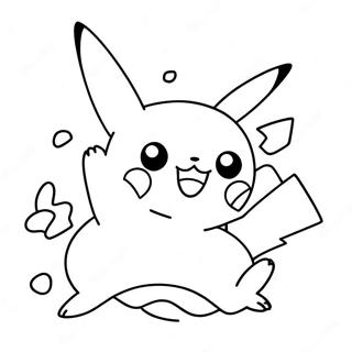 Pikachu Ugrik A Levegoben Szinezolap 58824-12871
