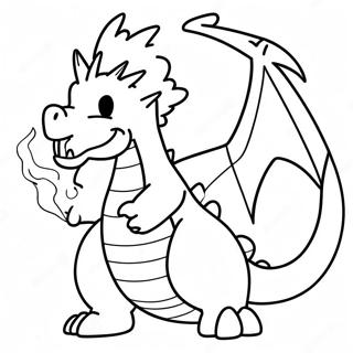 Charizard Tuzet Okad Szinezolap 58825-12874