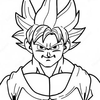 Goku Szuper Szajan Szinezolap 5899-2299