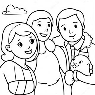 Kalandvagyo Csalad Szinezolap 61500-13523