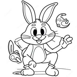 Bugs Bunny Ur Jam Szinezolap 61865-13609