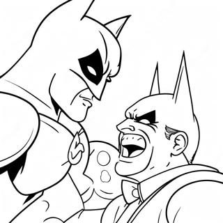 Batman A Jokerral Harcol Szinezolap 6270-2351