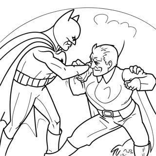 Batman A Jokerral Harcol Szinezolap 6270-2352