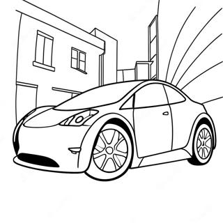 Sima Elektromos Auto Szinezolap 64353-12963