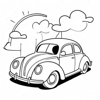 Szines Rajzfilm Auto Szinezolap 64354-12967