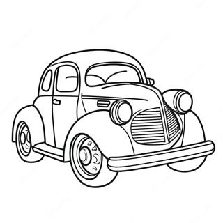 Szines Rajzfilm Auto Szinezolap 64354-12968