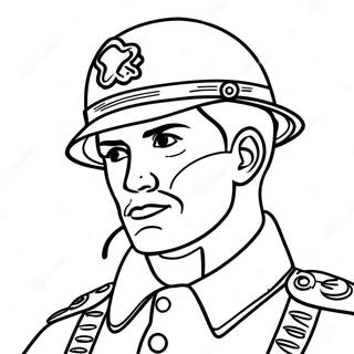 Katona Siluett Veteranok Napja Szinezolap 65353 14296