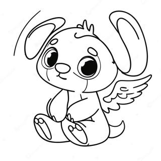 Cuki Stitch Es Angyal Szinezolap 66631-14569