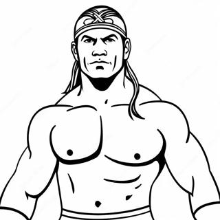 Egyszeru Wwe Birkozo Szinezo Oldal 68154-14909