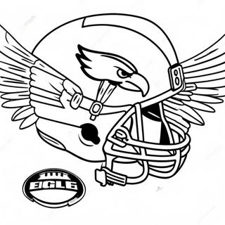 Philadelphia Eagles Szinezolap 68493-14985