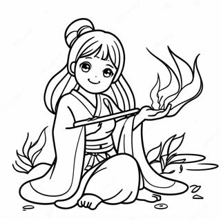 Megumi Fushiguro Shikigami Megidezese Szinezolap 68862-15079