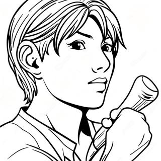Nobara Kugisaki Kalapaccsal Szinezolap 68863-15081