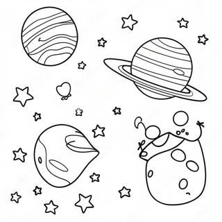 Kedves Galaxis Bolygokkal Szinezolap 68951-15103