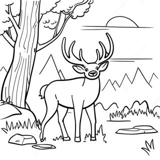 Vadvilagi Vadaszati Jelenet Szinezolap 69031-15111