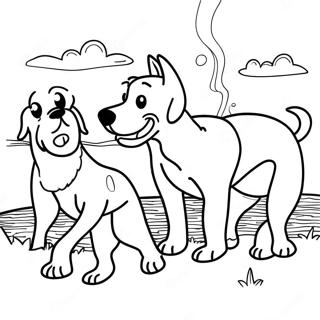 Szines Vadaszkutyak Akcioban Szinezolap 69034-15123