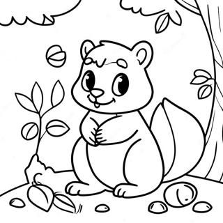 Boldog Mokus Makkot Gyujt Szinezolap 6926-404