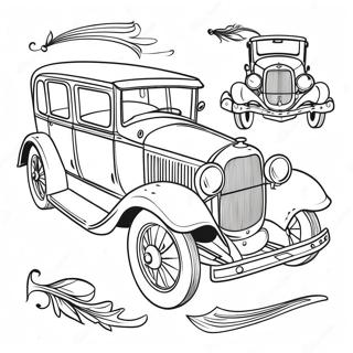 Antik Szedan Szinezolap 71487-15663