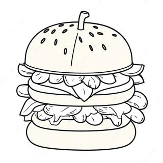 Aranyos Hamburger Szinezolap 72008 15855