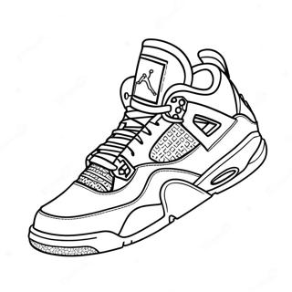 Jordan 4 Sneaker Színezők