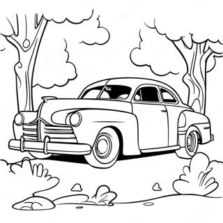 Doc Hudson Klasszikus Auto Szinezolap 7280 1325