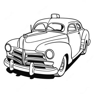 Doc Hudson Klasszikus Auto Szinezolap 7280 1327