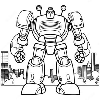 Orias Robot Szinezolap 73140-16743