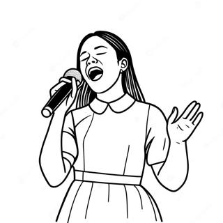 Olivia Rodrigo Enekles A Szinpadon Szinezolap 73701-17169