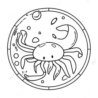 Rak Zodiakus Szinezolap 74244-17601