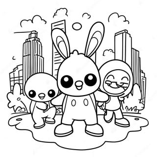 Jatekos Nagyvarosi Zoldsegek Szinezolap 74446-17757