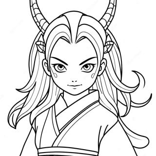Nezuko Demon Formaban Szinezolap 7460-2612