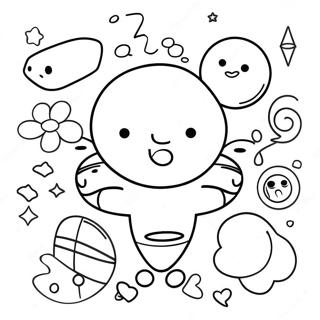 Vicces Jelolesek Szinezolap 75191-18335