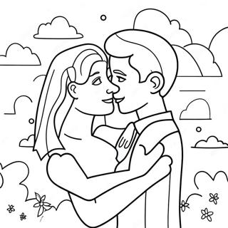 Szivbol Jovo Szerelem Jelenetek Szinezolap 75267-18395