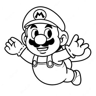 Mario Wonder Szinezolap 75341-18447