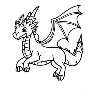 Ender Sarkany Magasan Repulo Szinezolap 75395 18494