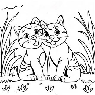 Aranyos Bengalik A Fuben Szinezolap 75472-18551