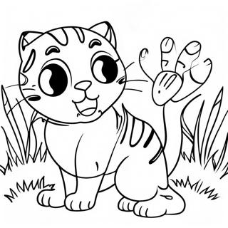 Aranyos Bengalik A Fuben Szinezolap 75472-18552