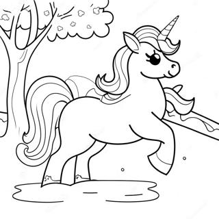 Jatekos Egyszarvu A Hoban Szinezolap 75680-18718