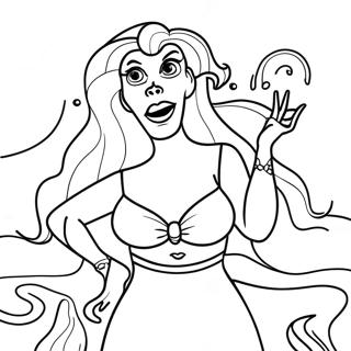 Ursula A Tengerboszorkany Szinezolap 76371-19255